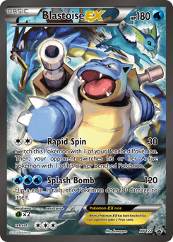 Blastoise-EX XY122/211 — XY Black Star Promos