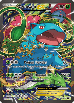 Venusaur-EX XY123/211 — XY Black Star Promos