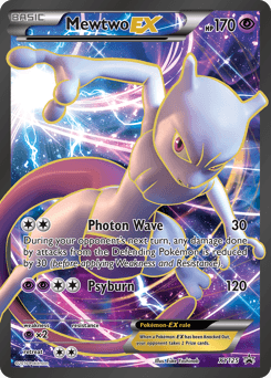 Mewtwo-EX XY125/211 — XY Black Star Promos