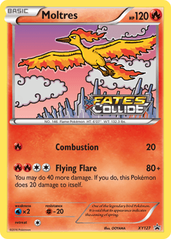 Moltres XY127/211 — XY Black Star Promos