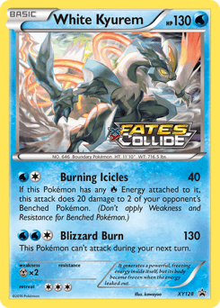 White Kyurem XY128/211 — XY Black Star Promos