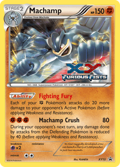 Machamp XY13/211 — XY Black Star Promos