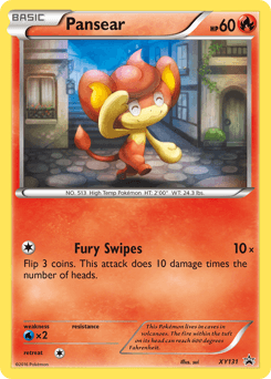 Pansear XY131/211 — XY Black Star Promos