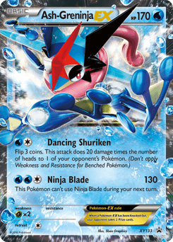 Ash-Greninja-EX XY133/211 — XY Black Star Promos