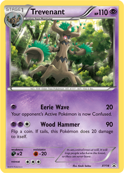 Trevenant XY14/211 — XY Black Star Promos