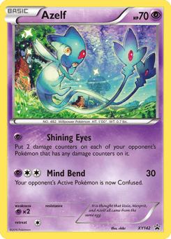 Azelf XY142/211 — XY Black Star Promos