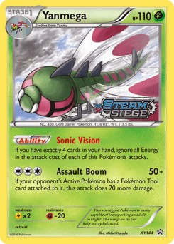 Yanmega XY144/211 — XY Black Star Promos