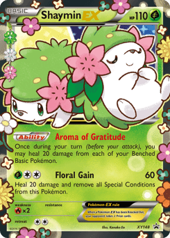 Shaymin-EX XY148/211 — XY Black Star Promos