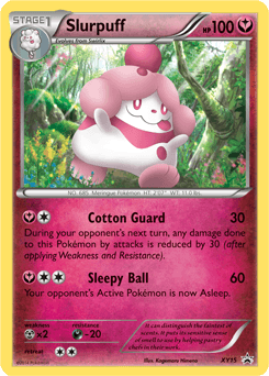 Slurpuff XY15/211 — XY Black Star Promos