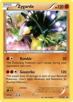 Zygarde XY152/211 — XY Black Star Promos