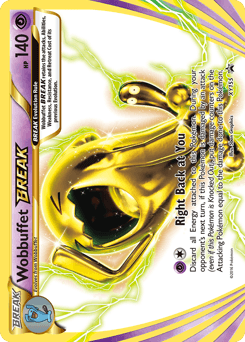 Wobbuffet BREAK XY155/211 — XY Black Star Promos