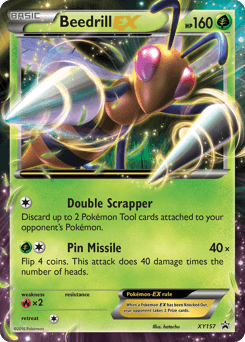 Beedrill-EX XY157/211 — XY Black Star Promos