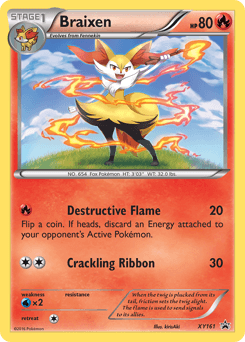 Braixen XY161/211 — XY Black Star Promos