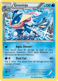 Greninja XY162/211 — XY Black Star Promos