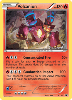 Volcanion XY164/211 — XY Black Star Promos