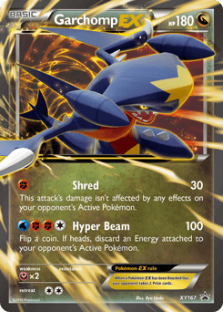 Garchomp-EX XY167/211 — XY Black Star Promos