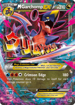 M Garchomp-EX XY168/211 — XY Black Star Promos