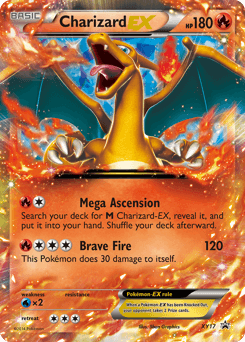 Charizard-EX XY17/211 — XY Black Star Promos