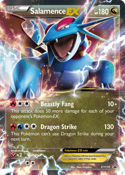 Salamence-EX XY170/211 — XY Black Star Promos