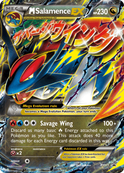 M Salamence-EX XY171/211 — XY Black Star Promos