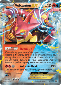 Volcanion-EX XY173/211 — XY Black Star Promos