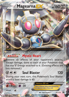 Magearna-EX XY175/211 — XY Black Star Promos