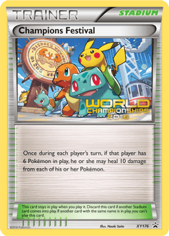 Champions Festival XY176/211 — XY Black Star Promos