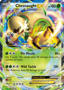 Chesnaught-EX XY18/211 — XY Black Star Promos