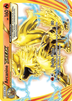 Arcanine BREAK XY180/211 — XY Black Star Promos
