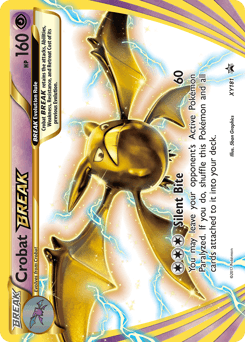 Crobat BREAK XY181/211 — XY Black Star Promos
