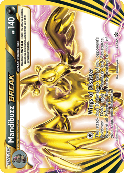 Mandibuzz BREAK XY182/211 — XY Black Star Promos