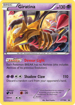 Giratina XY184/211 — XY Black Star Promos