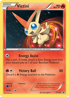 Victini XY189/211 — XY Black Star Promos