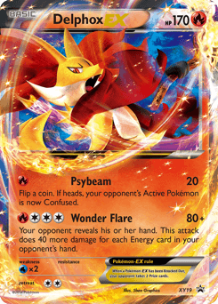 Delphox-EX XY19/211 — XY Black Star Promos