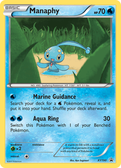 Manaphy XY190/211 — XY Black Star Promos