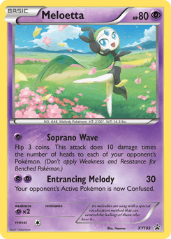 Meloetta XY193/211 — XY Black Star Promos