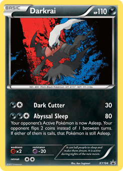Darkrai XY194/211 — XY Black Star Promos
