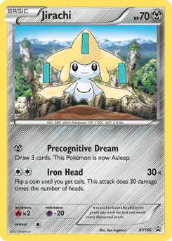 Jirachi XY195/211 — XY Black Star Promos