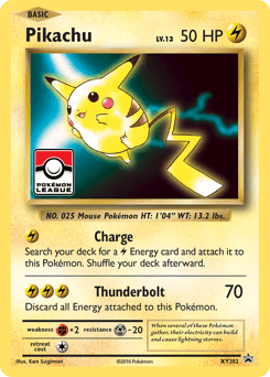 Pikachu XY202/211 — XY Black Star Promos