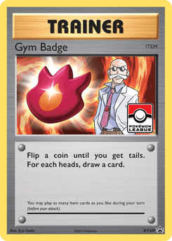 Gym Badge XY209/211 — XY Black Star Promos