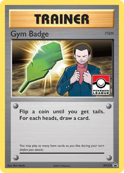 Gym Badge XY210/211 — XY Black Star Promos