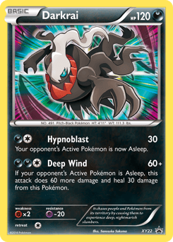 Darkrai XY22/211 — XY Black Star Promos