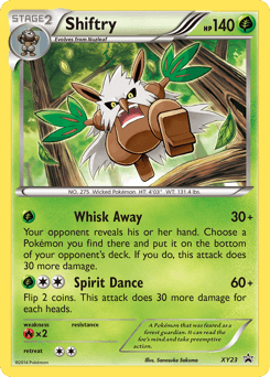 Shiftry XY23/211 — XY Black Star Promos