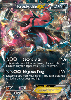 Krookodile-EX XY25/211 — XY Black Star Promos