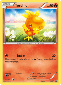 Torchic XY37/211 — XY Black Star Promos