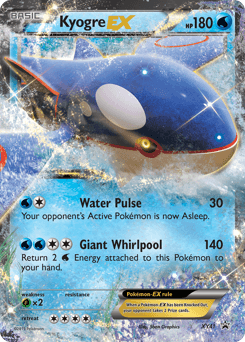 Kyogre-EX XY41/211 — XY Black Star Promos