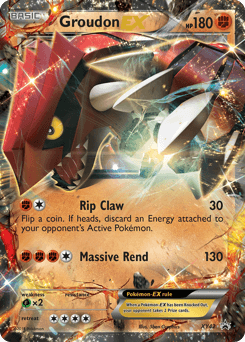 Groudon-EX XY42/211 — XY Black Star Promos
