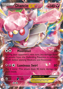 Diancie-EX XY43/211 — XY Black Star Promos