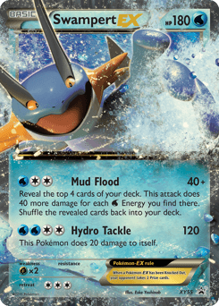 Swampert-EX XY55/211 — XY Black Star Promos