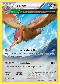 Fearow XY57/211 — XY Black Star Promos